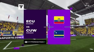 Эквадор - Кюрасао Чемпионат Мира 2026 игра FC26