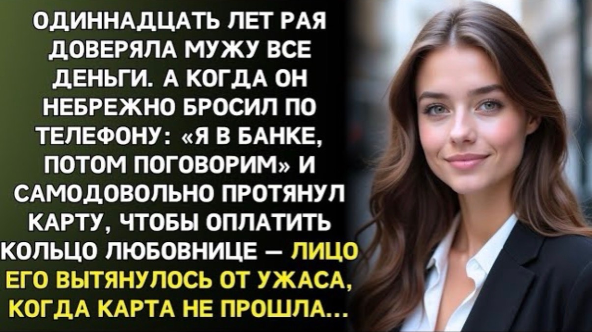 «Я в банке, потом поговорим», — соврал муж… А Рая уже сняла все деньги! смотреть онлайн
