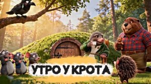 УТРО У КРОТА стишок