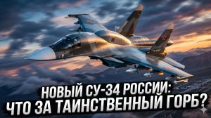 ✈️Новейший Су-34: на спине вырос таинственный горб. Что там прячут военные?