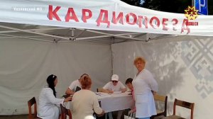 «Поезд здоровья» - «Детский доктор» принял юных пациентов в Урмарах