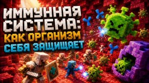 Иммунная система: как организм себя защищает | Лекция в Minecraft | MindCube Академия