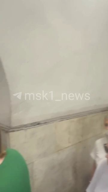 Толпы на станции метро "Киевская" смотреть онлайн