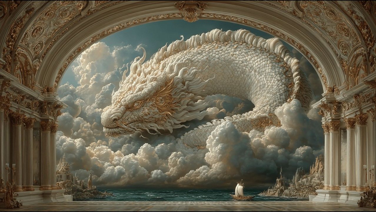 "Одиссея небесной реки" - фантастические пейзажи | Сюрреалистическое искусство. Фильмы 🎬 сказки