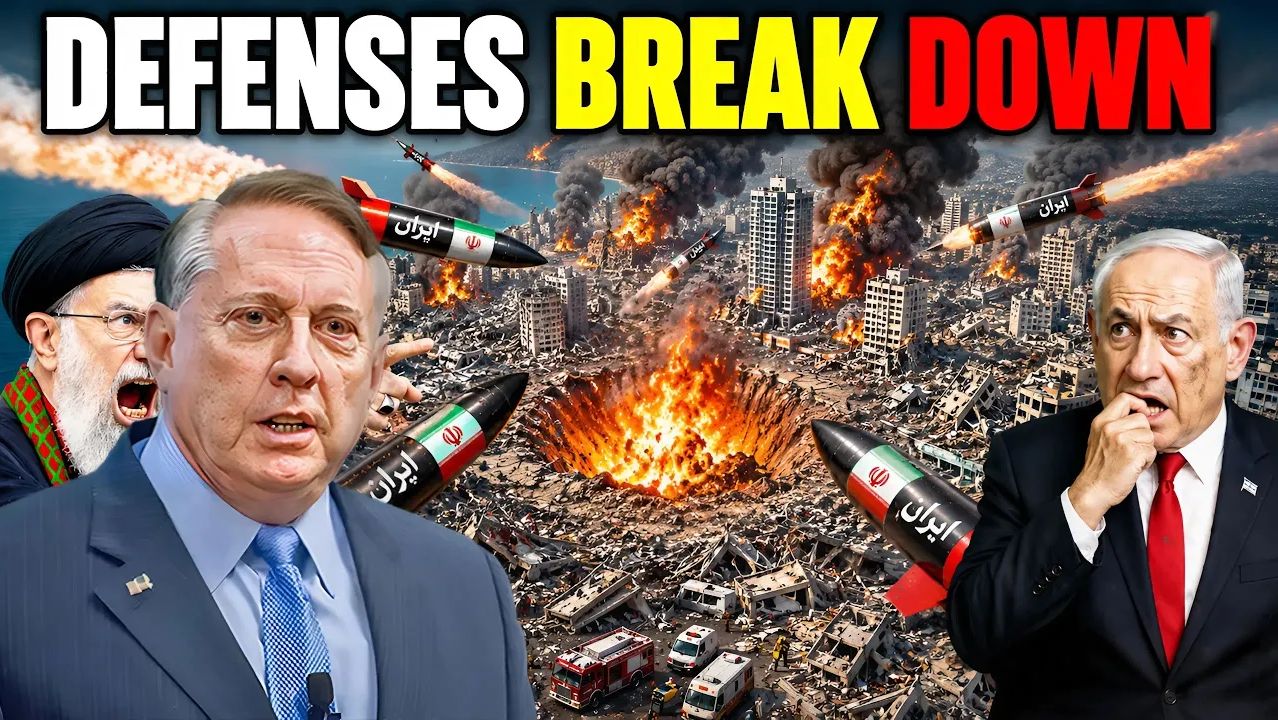 Netanyahu Cornered — Israel Hit By A Blow Beyond Its Limits! Col Douglas Macgregor смотреть онлайн