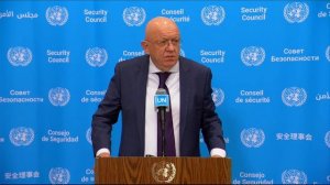 Remarks to the Press by Vassily Nebenzia on the Bucha Hoax