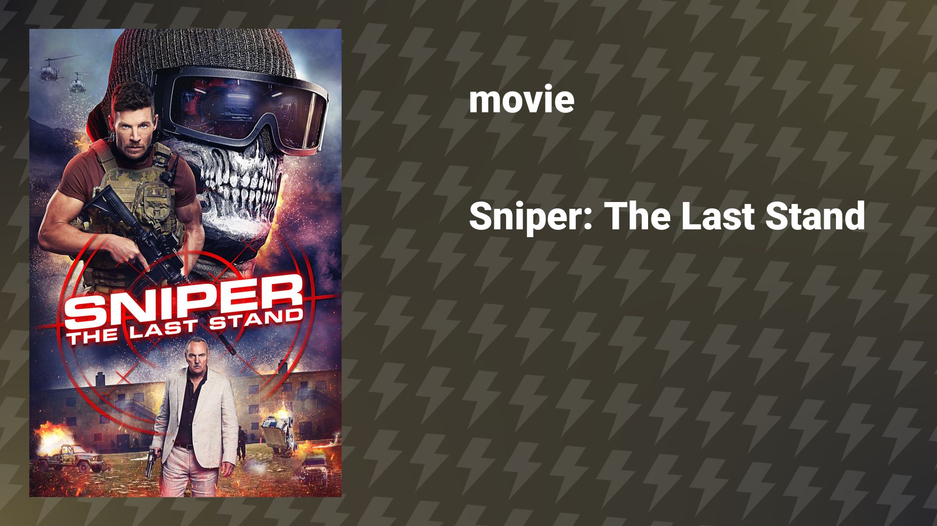 Sniper: The Last Stand (film, 2025) смотреть онлайн