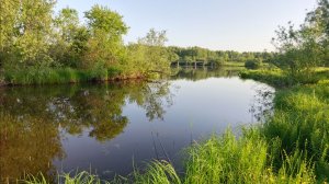 Рыбалка на окуня на красивейшем месте