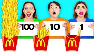 100 СЛОЕВ ЕДЫ ЧЕЛЛЕНДЖ !