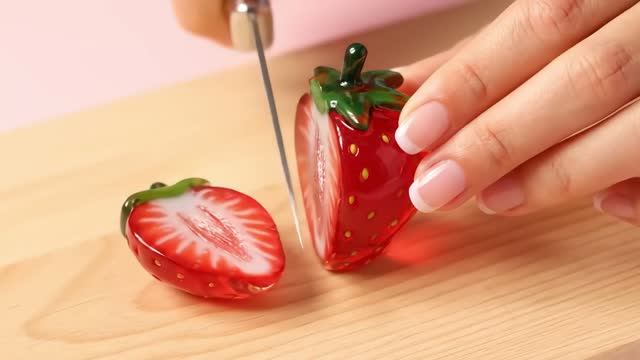 🍓🍞 Готовим тост с клубничным джемом! ✨
