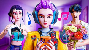 РУМИ ИГНОРИТ ВСЕХ 24 ЧАСА! K-Pop Охотницы на Демонов Huntrix анимация
