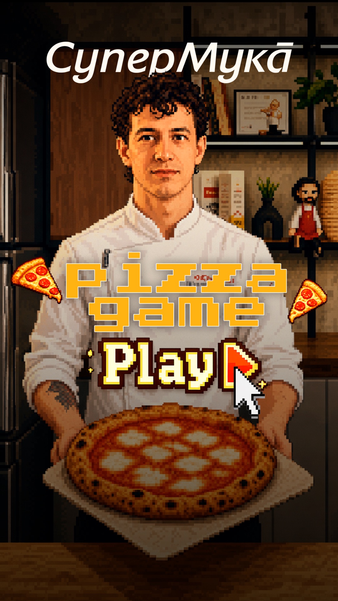 Pizza Game#супермука#пицца#неаполитанскаяпицца