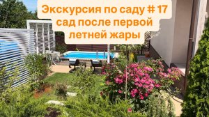 Экскурсия по саду # 17-сад после первой летней жары