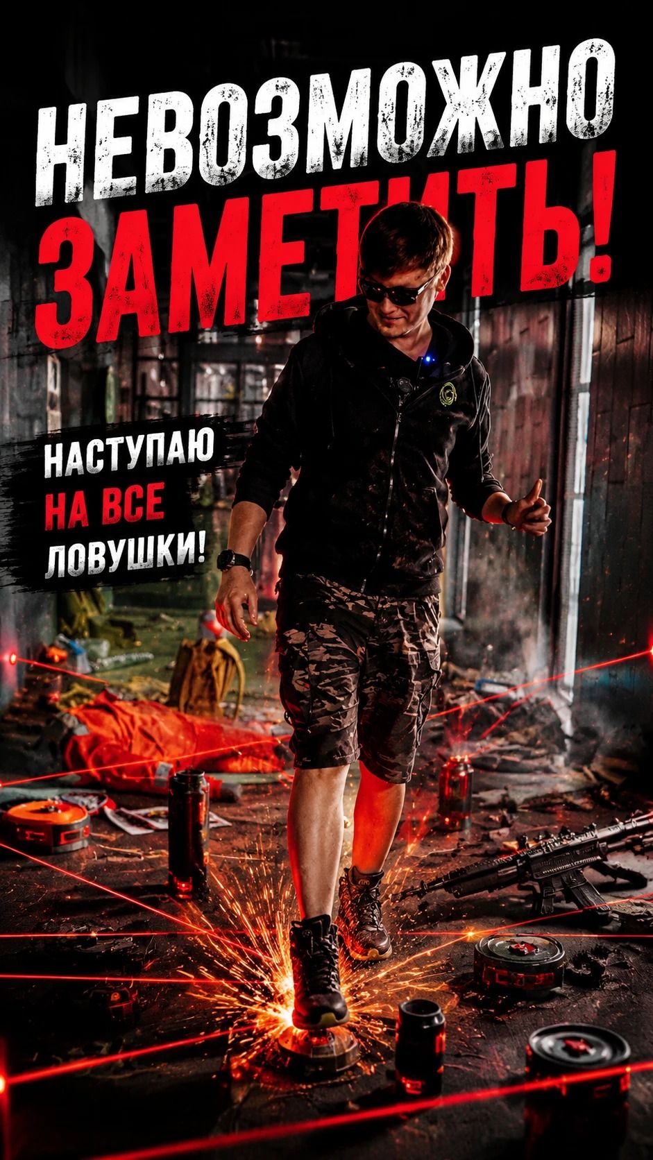 Невозможно заметить! Наступаю на все ловушки! смотреть онлайн