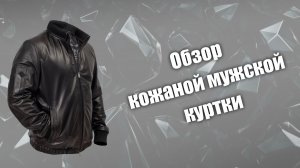 Обзор кожаной мужской куртки арт В-1510
