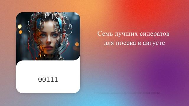 Семь лучших сидератов для посева в августе