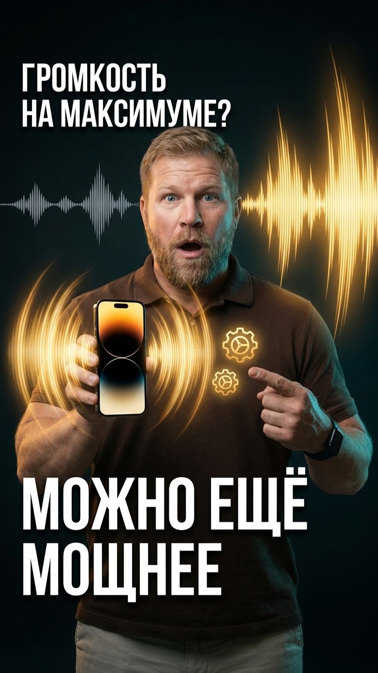 IPhone громче максимума: скрытые настройки звука