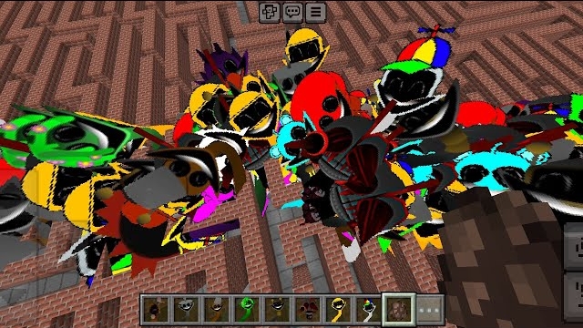 Чтобы сильно Спрункнуть фазу 4 с модом Incredibox в лабиринте в Minecraft PE смотреть онлайн
