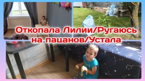 Откопала Лилии/Папа с сыновьями,насмеялись/Опять ругаюсь,но любя  Часть 3
