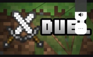 играю в дуели на сервере Minecraft (практикую пвп + новые дуэли) MinerMax12