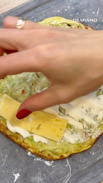 Лепёшки из кабачка