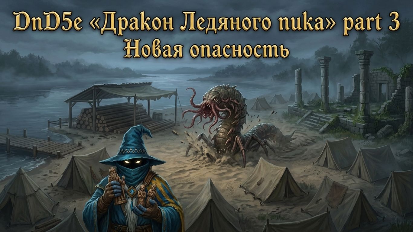 DnD5e "Дракон Ледяного пика" часть 3 #нри #dnd5e #dnd смотреть онлайн