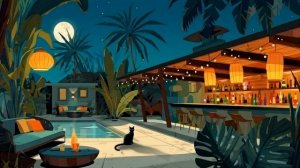 Your Private 1950s Tropical Cocktail Lounge is Waiting!