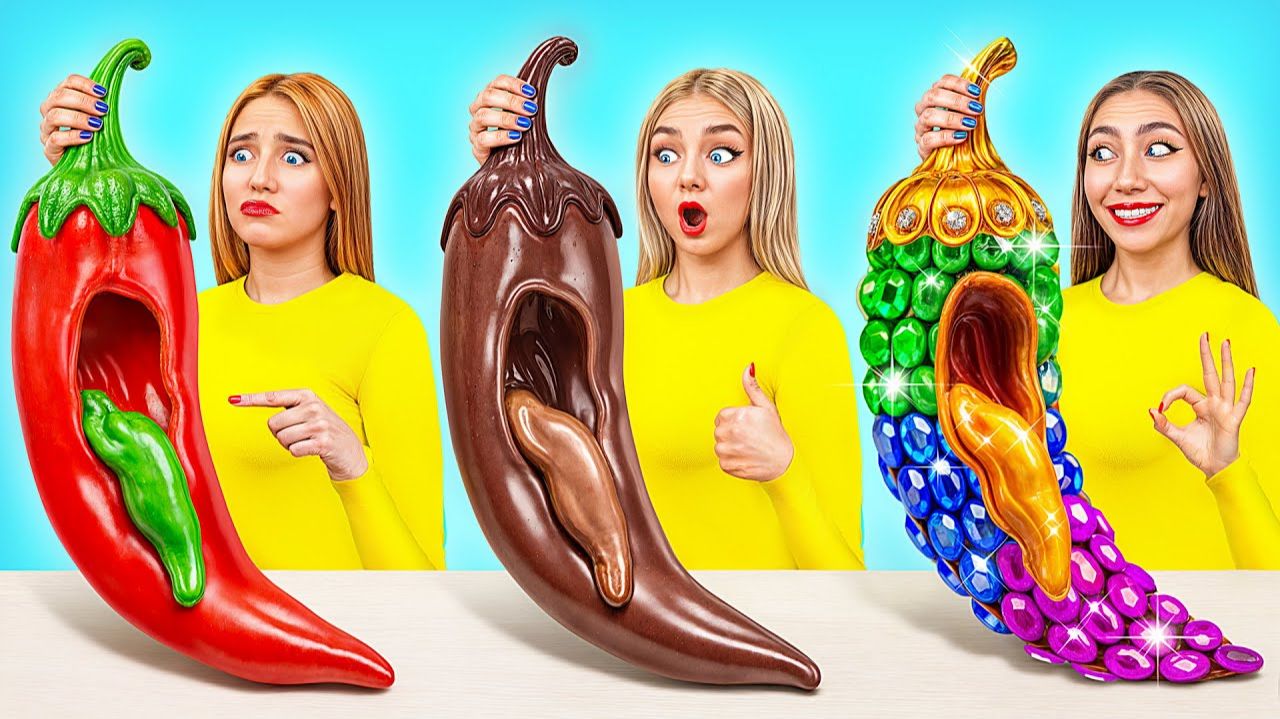 Бедная vs Богатая vs Ультра Богатая еда Челлендж # Битвы с Едой смотреть онлайн