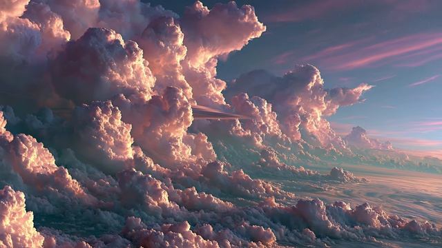 City in the Sky ｜ Sci-Fi Space Ambient Music & Cosmic Visuals 🌌