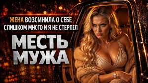 ЖЕНА ВОЗОМНИЛА О СЕБЕ СЛИШКОМ МНОГО И Я НЕ СТЕРПЕЛ I МЕСТЬ МУЖА