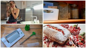 Вы такой штуки ещё не видели! Уборка! Раскладываю крупы по баночкам! Творожный кекс с вишней!🍒🍒🍒