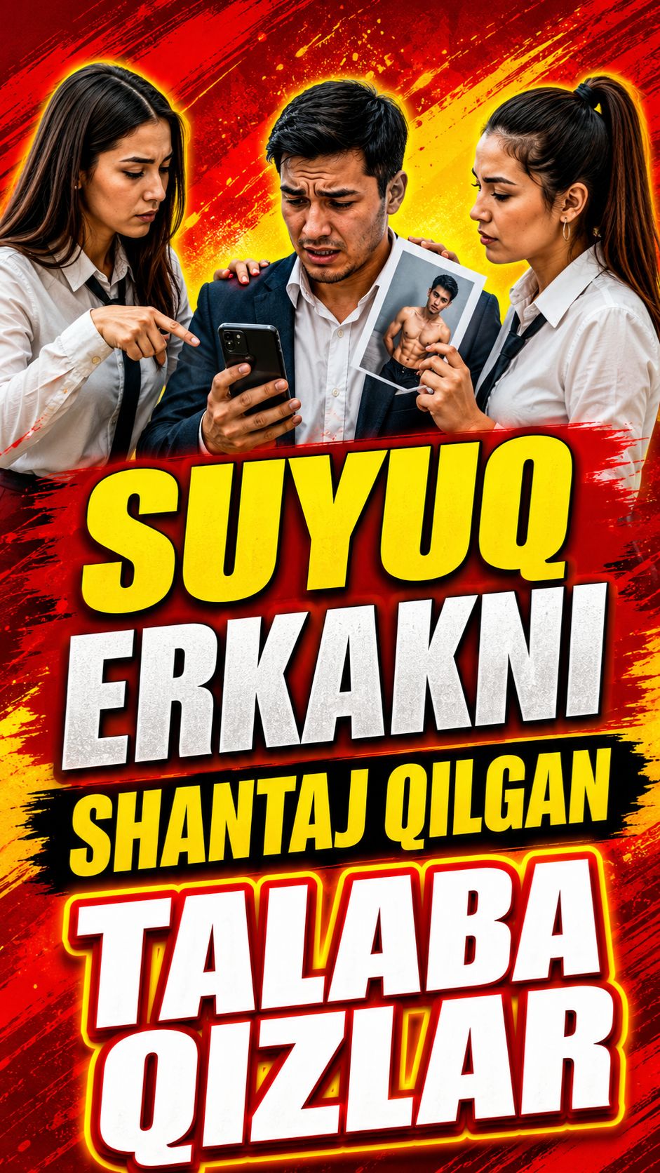 Suyuq Erkakni Shantaj Qilgan Talaba Qizlar