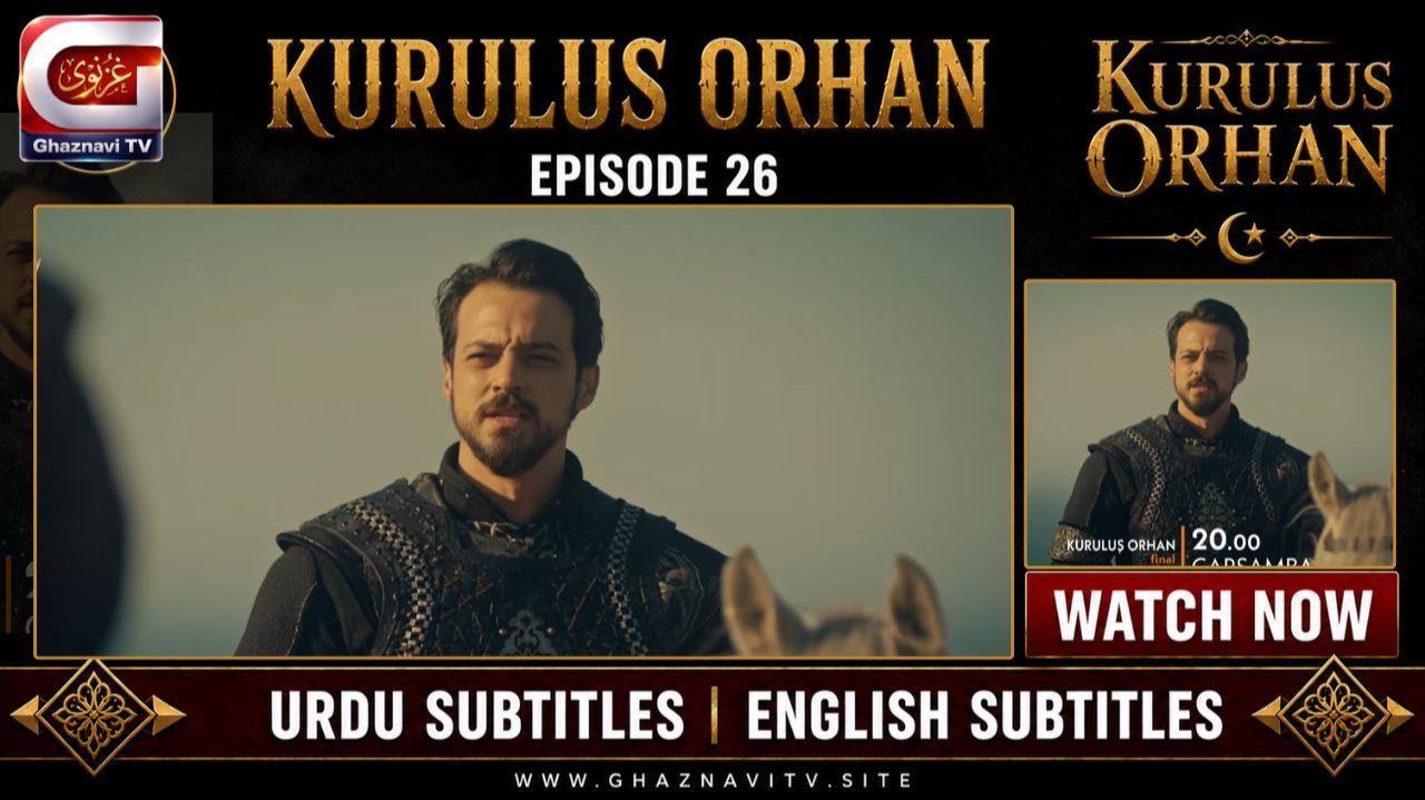 Kurulus Orhan Episode 26 Urdu Subtitles | The Storm Begins — Coordinated Enemies & Orhan's P смотреть онлайн