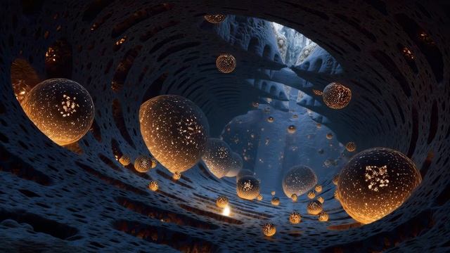 Dark Ambient Neural Protocol Music ~ Echoes Through Infinite Void Chambers