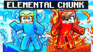 НУБ ПРОТИВ ПРО В БИТВЕ СТИХИЙНЫХ ЧАНКОВ В MINECRAFT
