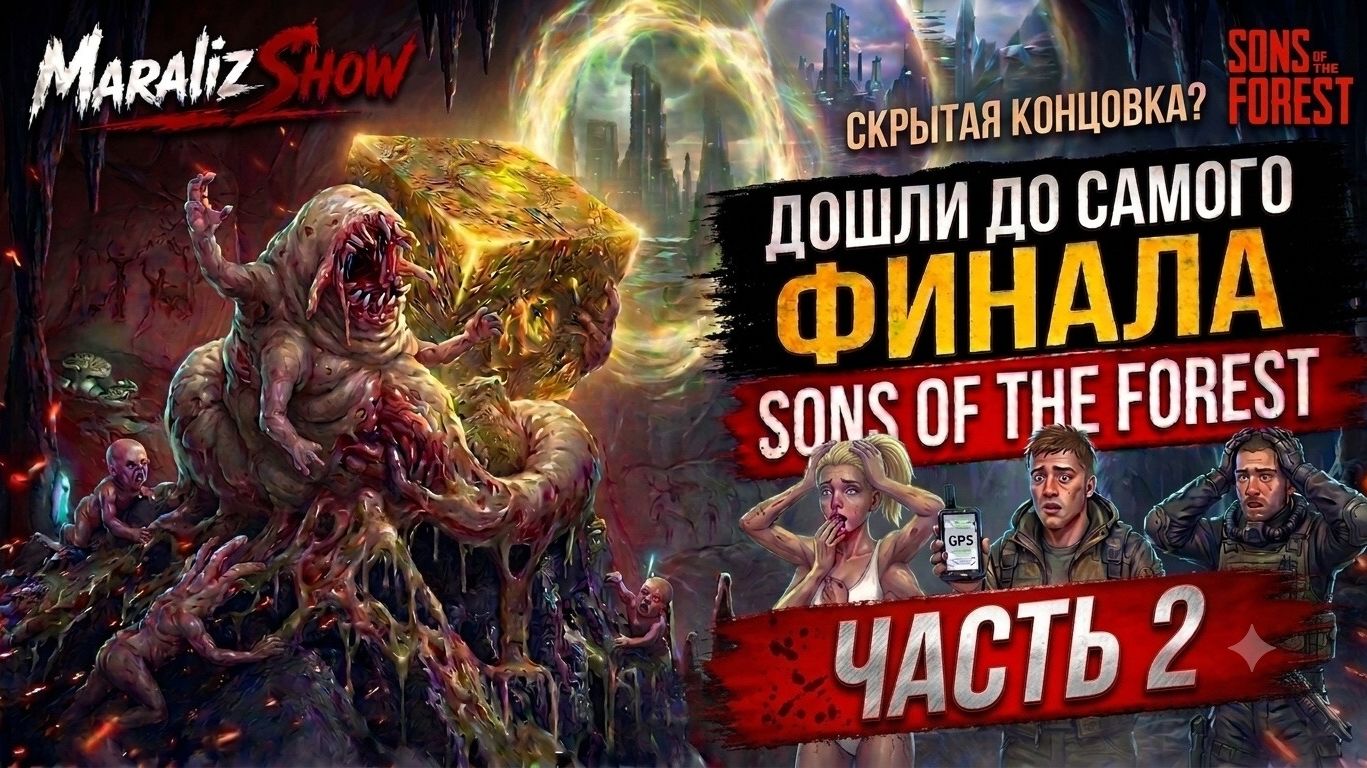 Финал игры Sons of the Forest! Часть 2 смотреть онлайн