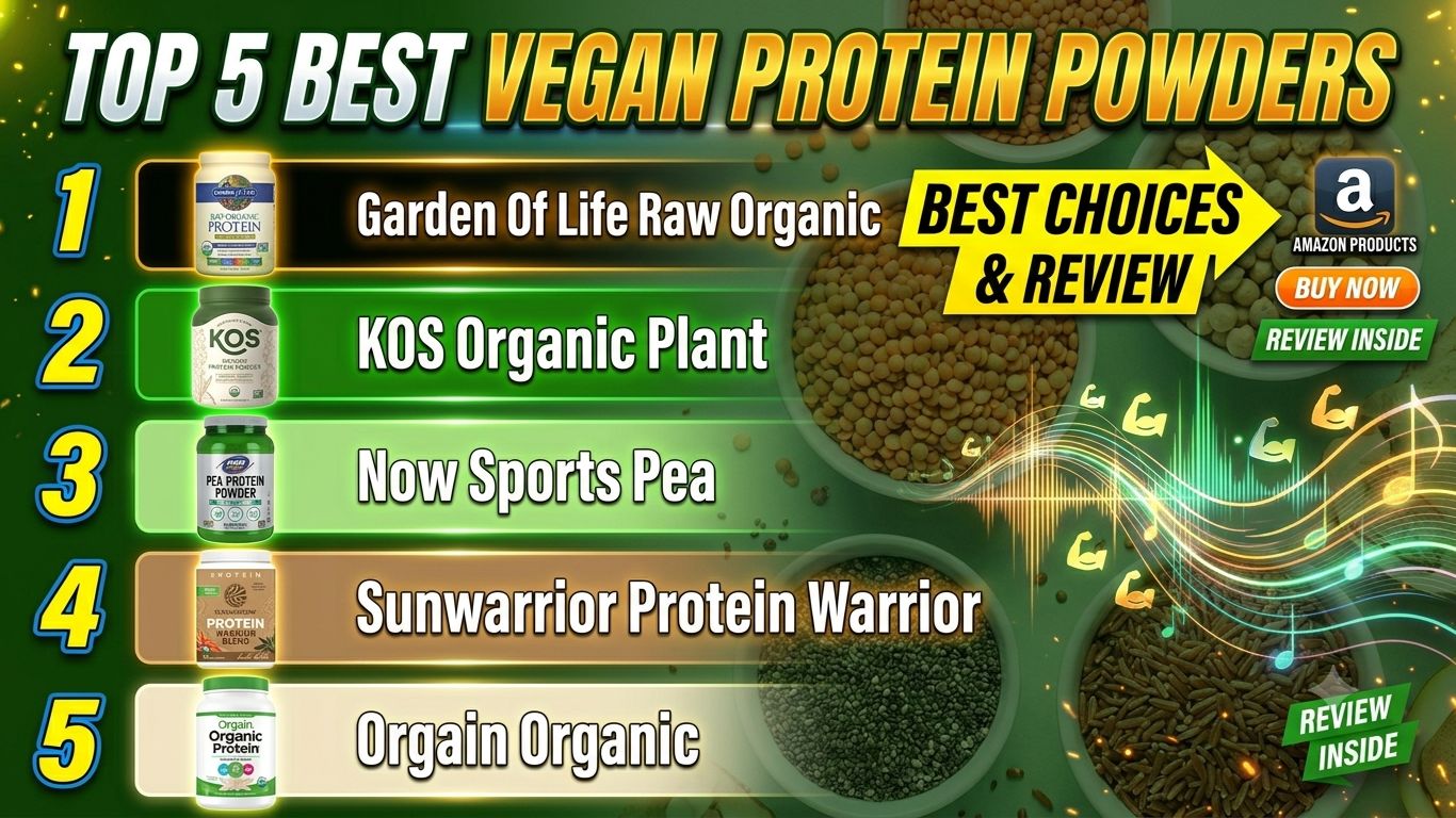 Top 5 Best Vegan Protein Powders смотреть онлайн