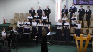 «Взгляни, взгляни на крест душа!.. «./Хор 2 МЦ ЕХБ/