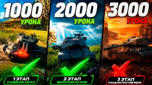 ИГРАЮ ПОКА НЕ НАНЕСУ 3000 УРОНА ЗА БОЙ в Tanks Blitz