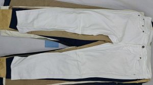 43892 Брюки штаны мужские хлопок брендовые, 5пак, pantaloni cotone uomo firmate, секонд (extra) опто