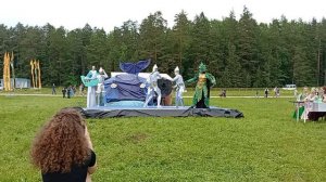 Фрагмент спектакля «На острове Буяне»