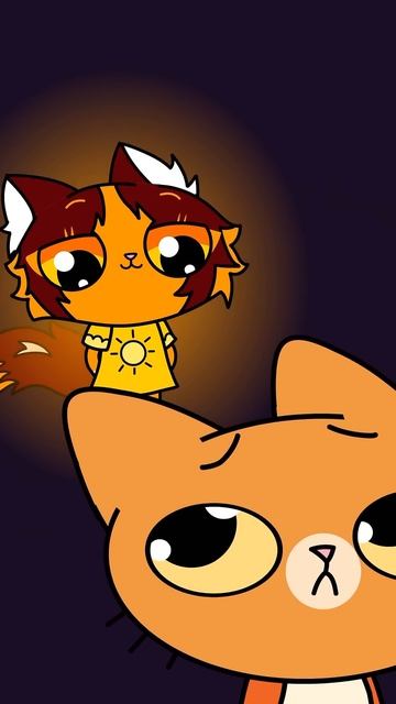 Какой тяжелый выбор! 😦 #cartoon #cat #animation смотреть онлайн