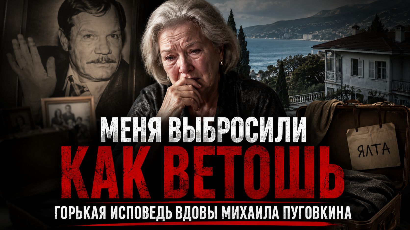 Меня выбросили как ветошь: горькая исповедь вдовы Михаила Пуговкина Горький финал Пуговкина в Ялте