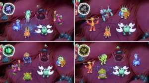 Островок Тени, но только с Определёнными Элементами - My Singing Monsters (Мои Поющие Монстры)
