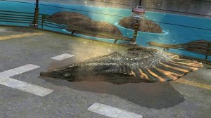 Прошла схватку одного, просто так, « Я играю в Jurassic world the Game «