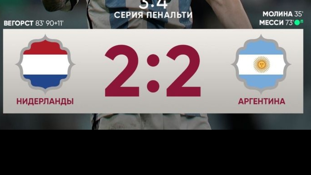 Футбол.Чемпионат мира.Серия пенальти Голландия - Аргентина