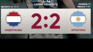 Футбол.Чемпионат мира.Серия пенальти Голландия - Аргентина
