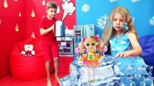 Челлендж для детей ❄️🔥😍