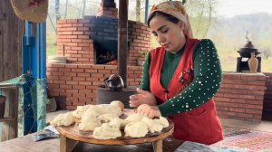 Куриные клецки Мясной фарш со свежими овощами Азербайджанская Кухня Деревенская Кухня  Рецепты