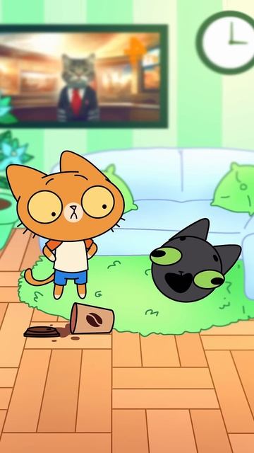 Вот что будет если перепить кофе 🙀 #анимации #симбочка #animation #cartoon #мультик смотреть онлайн